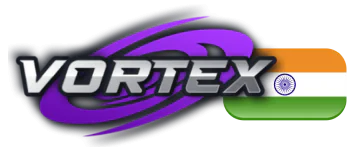 Vortex game logo India
